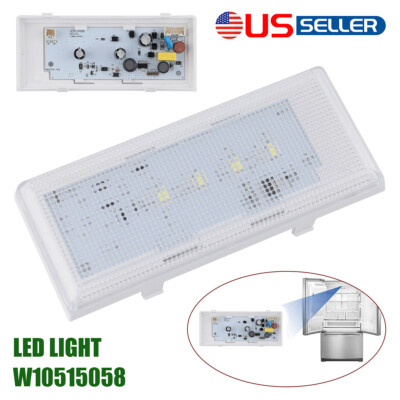 Refrigerator LED Light Replacement – Fits WPW10515058, W10515057, AP6022534 & More (2-Pack)