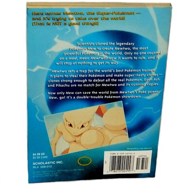 Pokemon The Movie Mewtwo Strikes Back Tracey West paperback