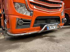 Inox Camion Lowbar Convient pour Mercedes Actros Largeur Kab.MP4-5 Avec 11 Leds