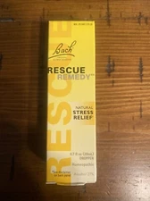 Bach Rescue Remedy Natural Stress Relief 0.7 oz EXP 2027