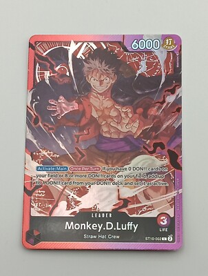 One Piece TCG Einzelkarte Monkey D. Luffy Englisch NM