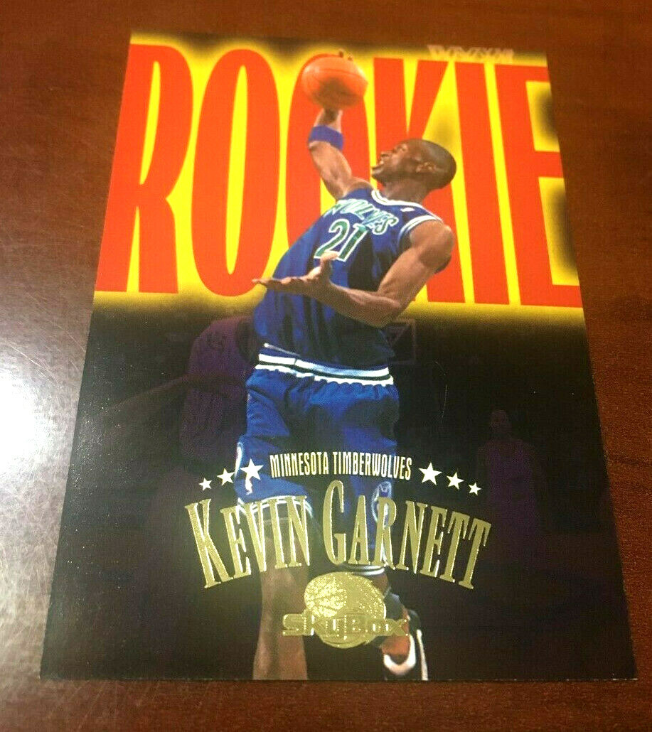1995-1996 SkyBox Premium Rookie Roadmap KEVIN GARNETT RC Rookie