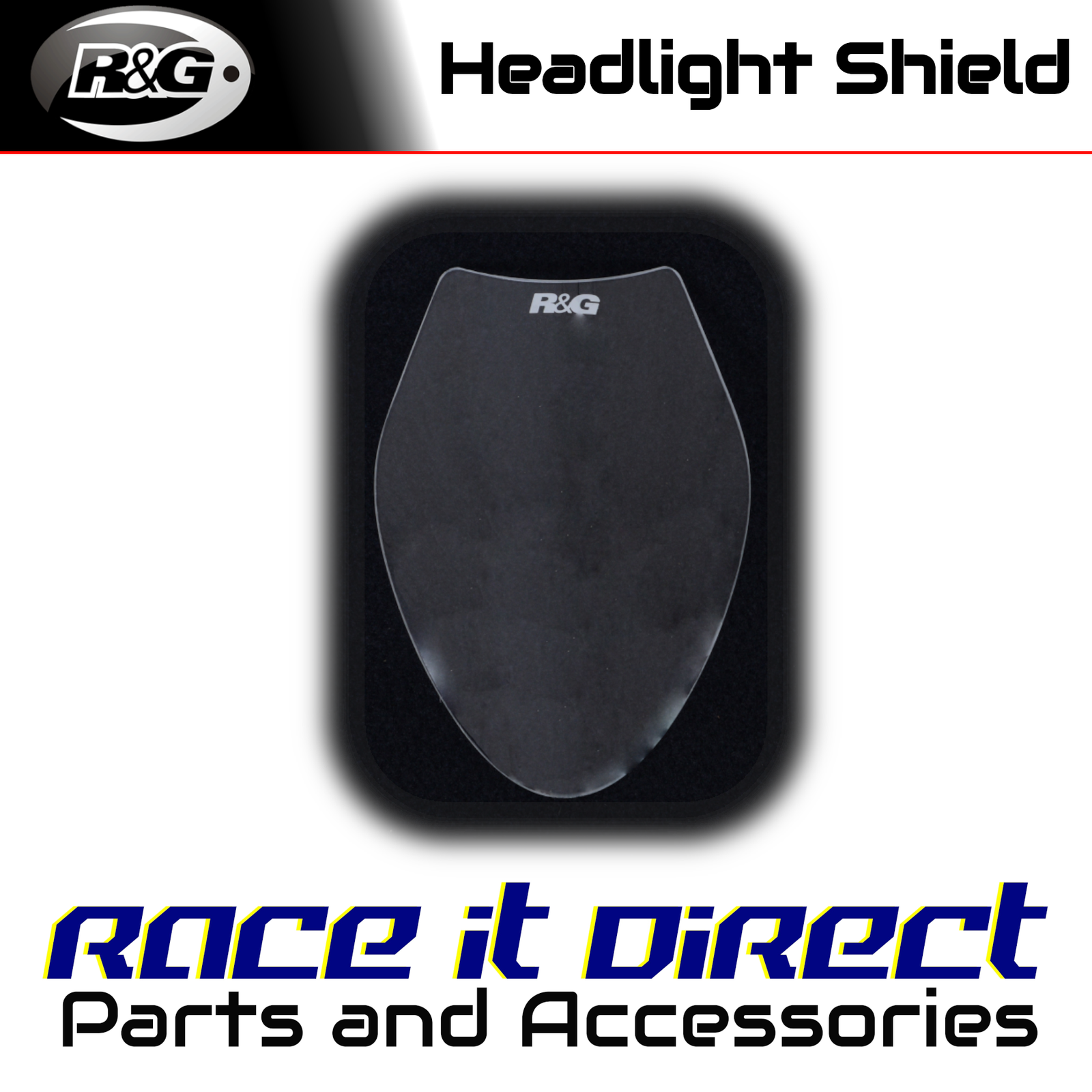 R&G - HLS0055CL - Headlight Shields