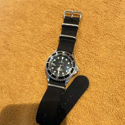 Steinhart Ocean One Automatic Diver 42 mm 300m Black Dial, Aluminum Bezel. 
