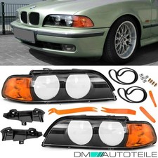 Scheinwerferglas SET Orange + Werkzeug passt für BMW E39 Limousine Touring 95-00