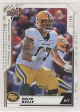 2020 Upper Deck CFL Gold 21/50 Colin Kelly #28 l5j