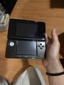 Japanese Nintendo 3DS System Black Working Us Seller With Charger #6