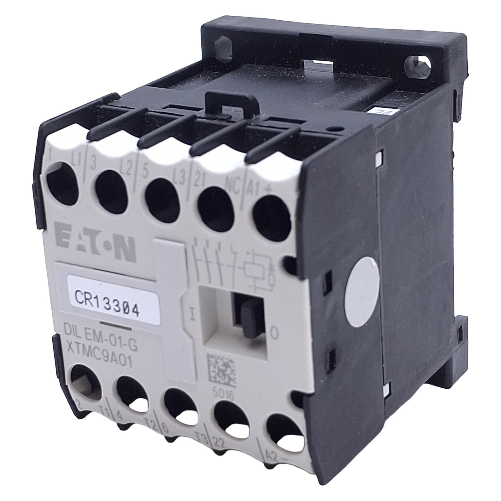 Eaton DILEM-01-G Contactor 1NC, 22A, 3-Pole 690VAC, DIN Rail, 24VDC Coil