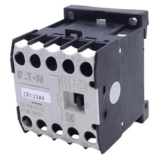 Eaton DILEM-01-G Contactor 1NC, 22A, 3-Pole 690VAC, DIN Rail, 24VDC Coil