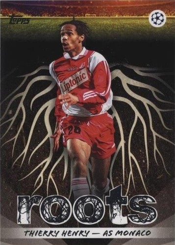 2025-26 Topps UEFA Club Competitions Roots Thierry Henry #RT-18 AS