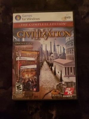 Sid Meier's Civilization IV: The Complete Edition (PC, 2009)