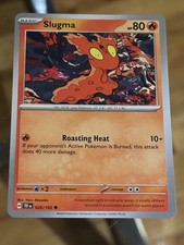 Slugma - Temporal Forces 028/162 - Common Pokemon Card Buy 2 Get 1 Free