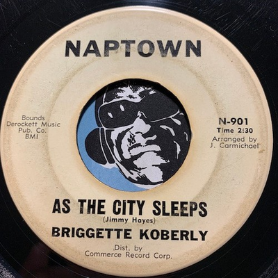 #ad BRIGGETTE KOBERLY Northern Soul 45 As The City Sleeps b w Don#x27;t Love Me amp; Leave $200.00