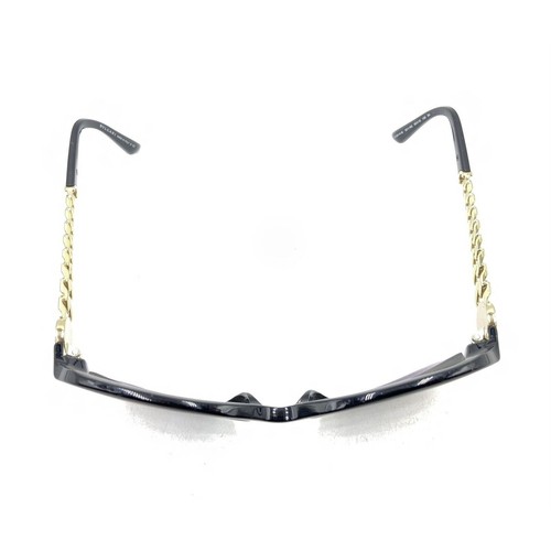 Bvlgari 8130-H-B 501/8G Sonnenbrille Gestell schwarz gold Schmetterling 56-18 135 Italien - Bild 3 von 12