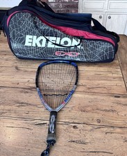 Ektelon Racquetball Racquet EXO3 Attack Power Ring w/ Pro Backpack/Duffle Bag