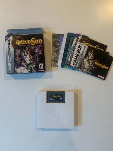 Golden Sun The Lost Age Gameboy Advance. CIB Excellent condition. Fast Shipping