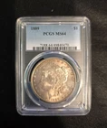 PCGS 1889 $1 NGC MS 64 Morgan Silver Dollar  🎆 64 GRADE  🎆