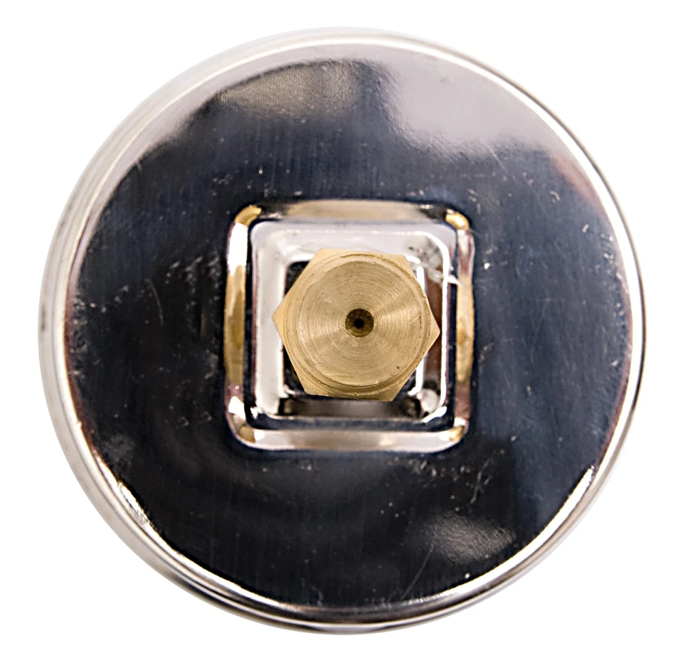 2-1/2" Oil Filled Pressure Gauge, SS Case, 1/4" NPT, Back Mount -30HG/60PSI - Image 3 of 4