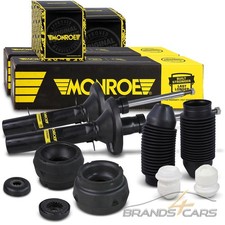 2x MONROE STOßDÄMPFER +DOMLAGER VORNE FÜR SEAT LEON SKODA OCTAVIA VW BORA GOLF 4