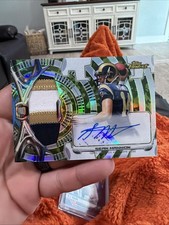 SEAN MANNION 2015 TOPPS FINEST PATCH AUTO CAMO REFRACTOR ROOKIE RC /15 Rams