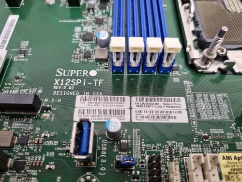 Supermicro X12SPi-TF Socket 4189 ATX Mainboard - Untested - Picture 6 of 7