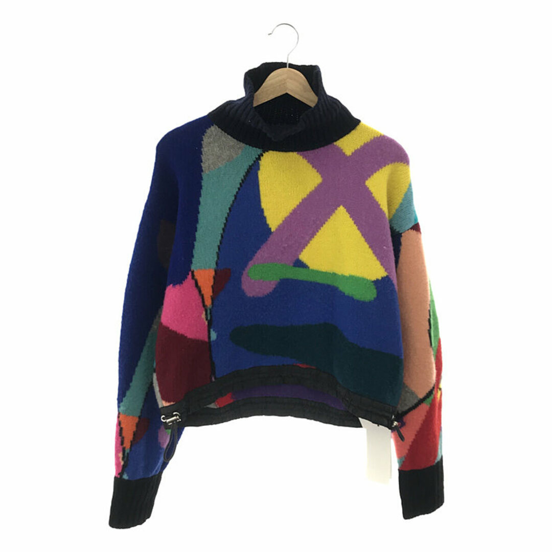 Sacai Sakai x KAWS Cows Jacquard Knit Pullover Drawstring 1 Multi 