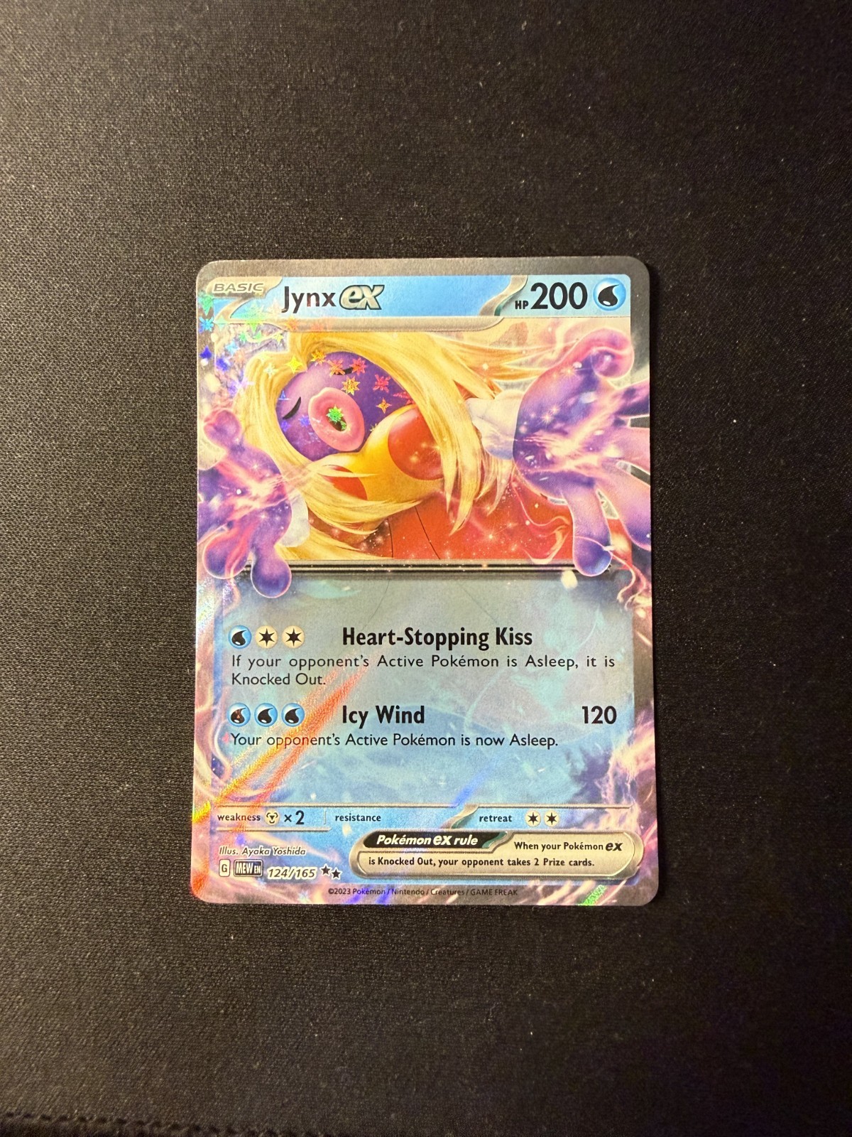 Jynx EX 124/165 SV 151- Pokemon Card