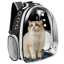 Cat Backpack Carrier, Pet Cat Carrier with Ventilated Design for Carrying Pup...