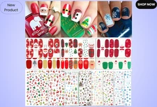 TailaiMei Xmas Nail Stickers DIY Set - 1000Pcs