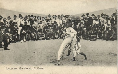 PC CAPE VERDE CABO VERDE SAO VICENTE LUCTA EM SAO VINCENTE WRESTLING (b63930)