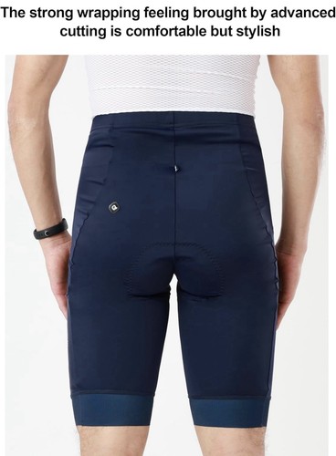 INBIKE Herren Fahrradhose Radhose Radlerhose gepolstert blau Größe M neu - Bild 3 von 6