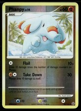 PHANPY 98/132 COMMON SECRET WONDERS POKEMON REVERSE HOLO LP