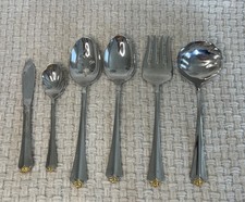 Oneida Golden Juilliard Stainless 6 Piece Ser...