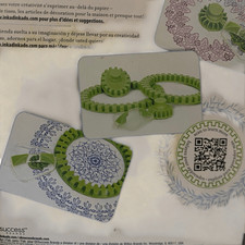 NEW set of 2 Inkadinkado Stamping Gear wheels