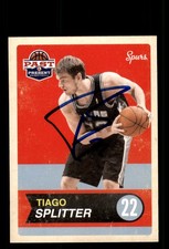 Signed Basketball Card Auto Tiago Splitter 2011-12 Panini Past & Present #64