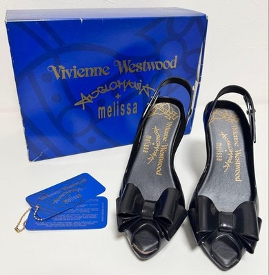 Vivienne Westwood Melissa Collaboration Anglomania Black Heeled