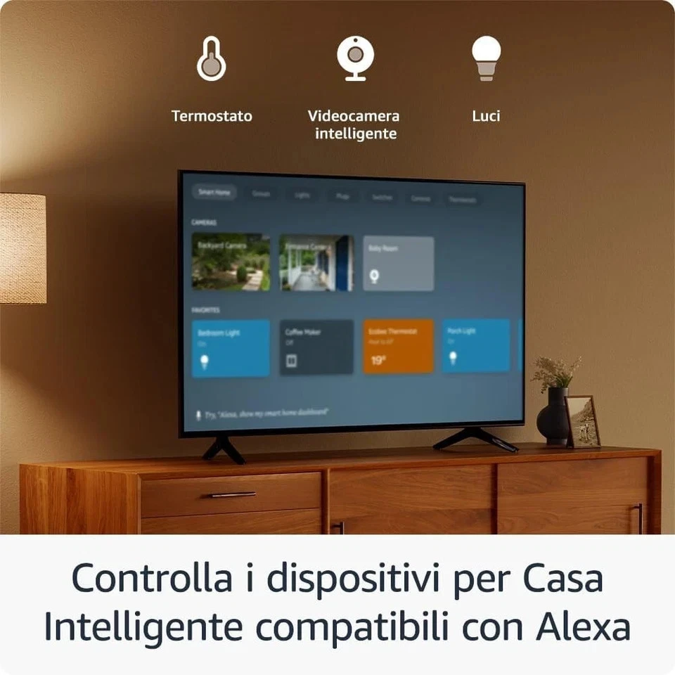 Fire TV Stick HD Amazon Streaming Wi-Fi 5 Dolby Vision Telecomando Vocale Alexa - Imagen 3 de 4