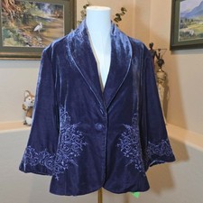 Coldwater Creek Women's Purple Jacket, Size Large - NWT