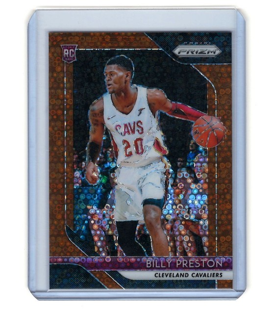 2018/19 Panini Prizm Billy Preston Fast Break Bronze Prizm Rookie RC /20