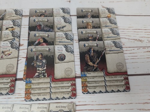 Zombicide Black Plague Huntsman Pack Kickstarter No Box No Red Bag 17 Heroes - Picture 13 of 16