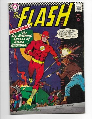 Flash 170 1967 DC Comics VG 4.0 Abra Kadabra Dr. Mid-Nite Iris West
