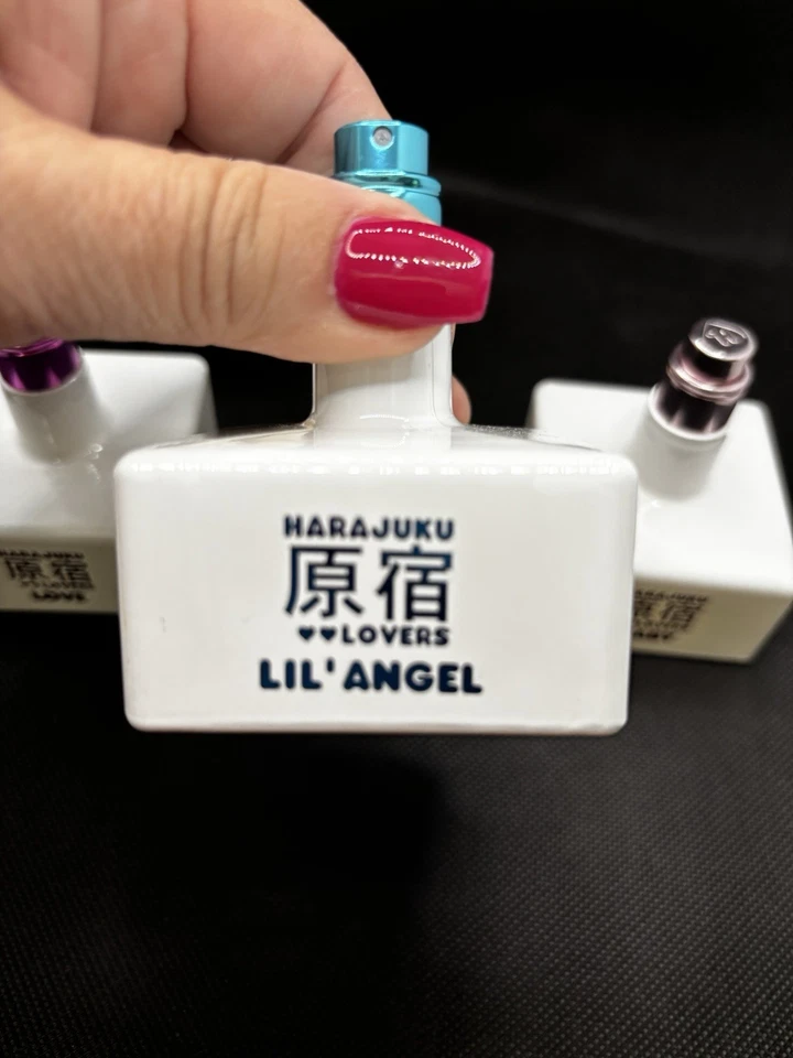 Gwen Stefani Harajuku Lovers Lote de 3 Fragancias Amor❤️Lil Angel❤️Bebé Foto 3 de 4