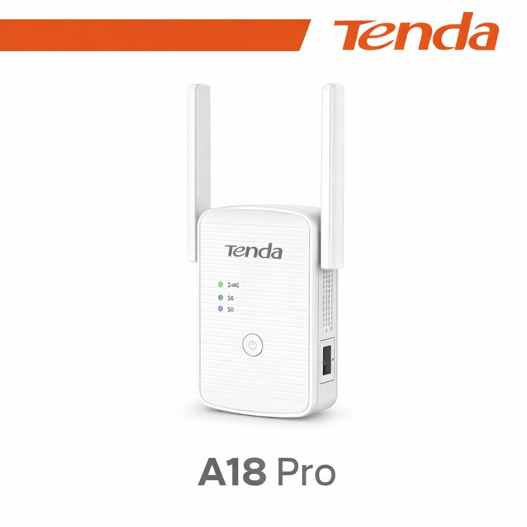 Tenda A18 Pro AC1200: Ripetitore Wi-Fi Dual Band con Porta Gigabit