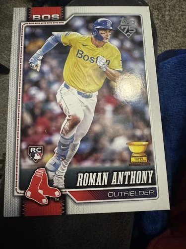 Roman Anthony RC  OVERSIZED 2026 Topps Series 1 Red Sox