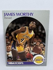 1990-91 NBA Hoops - James Worthy #163 - Los Angeles Lakers