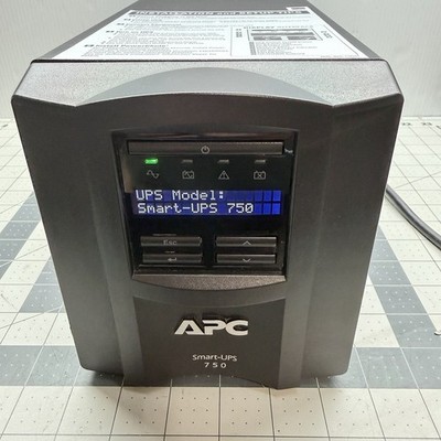 APC Smart-UPS 750VA 500W SMT750 120V Tower UPS LCD *No Battery*