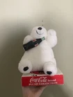 VTG COCA COLA POLAR BEAR WITH COKE  BOTTLE White Plush Toy" Sitting w/ Tag