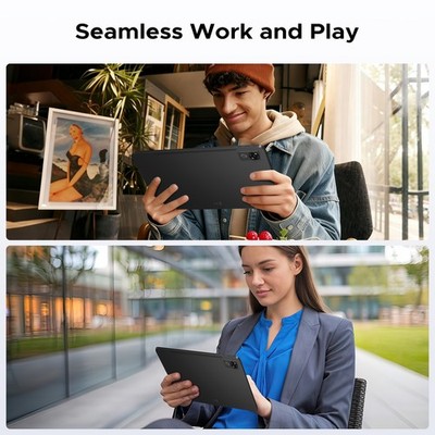 POCKAM P12 Android 16 Tablet 12 inch Tablet 48GB+128GB 10000mAh