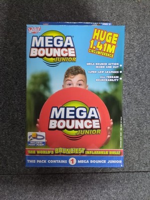 Wicked Mega Bounce Junior aufblasbarer Hüpfball mit Pumpe
