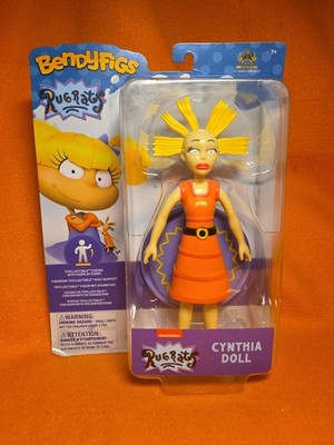 Rugrats 7'' Cynthia Bendable Bendyfigs nickelodeon Poseable Doll Figure RARE